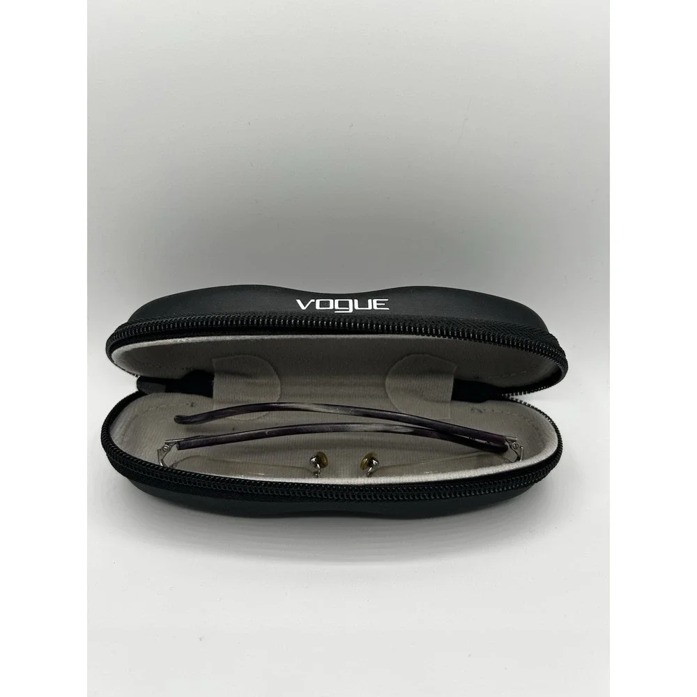 Vogue VO 3686 612 Purple Eyeglasses‎ Frames 50-18-135 Semi-Rimless w/ Case